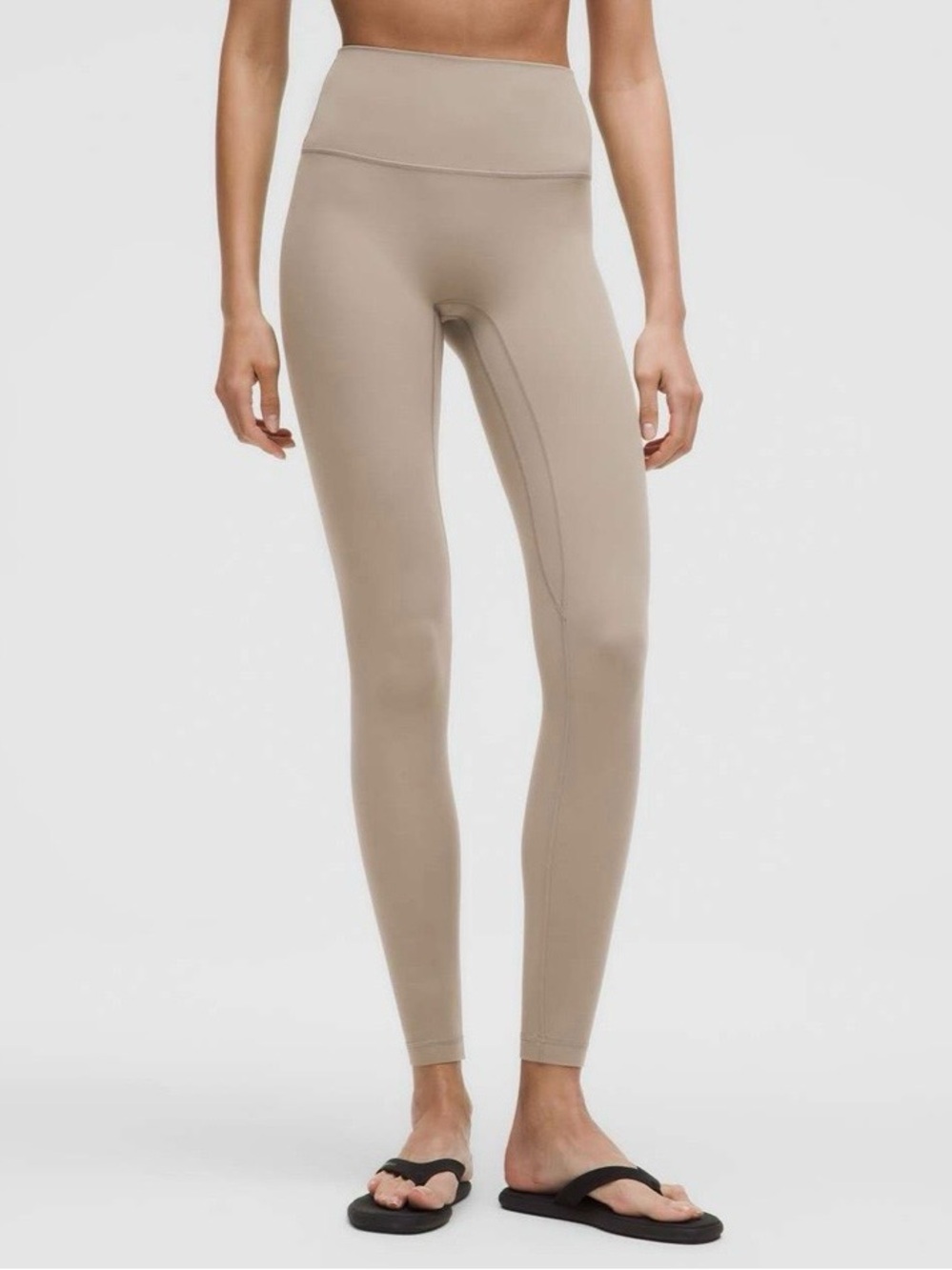 NWT Lululemon Align No Line High-Rise Pant 28” Warm Ash Grey